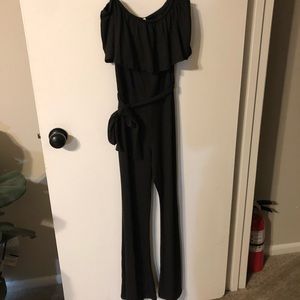 Black jumpsuit